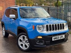 Blue Used 2015 Jeep Renegade Limited SUV | £7,295 (Fair price)