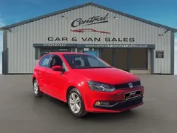 Red Used 2016 VW Polo Match Hatchback | £9,800 (Fair price)