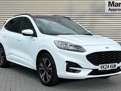White Used 2024 Ford Kuga ST-Line X SUV | £25,360 (Fair price)