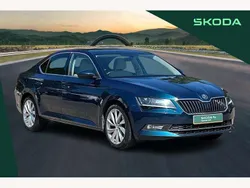 Blue Used 2017 Skoda Superb SE L Executive Hatchback | £12,150 (Fair price)