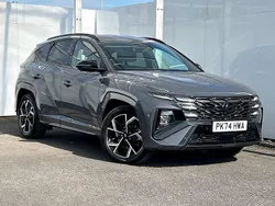 Grey Used 2024 Hyundai Tucson N Line SUV | £28,588 (Fair price)