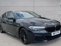 Black Used 2022 BMW 520 M Sport | £28,990 (Fair price)