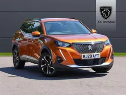Orange Used 2020 Peugeot 2008 Allure Premium SUV | £12,490 (Fair price)