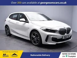 White Used 2021 BMW 118 M Sport Hatchback | £18,200 (Fair price)