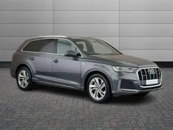 Grey Used 2021 Audi Q7 S-Line SUV | £39,991 (Fair price)