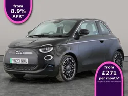 Black Used 2023 Fiat 500e La Prima Hatchback | £17,935 (Fair price)