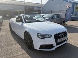 White Used 2015 Audi A5 Cabriolet S-Line Cabriolet | £11,999 (Expensive)