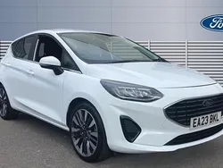 White Used 2023 Ford Fiesta Titanium X Hatchback | £14,323 (Fair price)