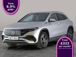 Silver Used 2022 Mercedes EQA350 AMG line SUV | £21,934 (Fair price)