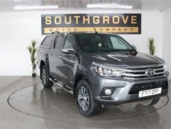 Grey Used 2017 Toyota HiLux Pickup | £19,489 (Fair price)