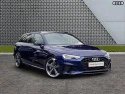 Navarra blue metallic Used 2021 Audi A4 Black Edition Estate | £26,495 (Expensive)