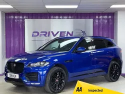 Blue Used 2019 Jaguar F-Pace R-Sport SUV | £17,000 (Fair price)