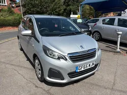 Silver Used 2015 Peugeot 108 Active Hatchback | £3,495 (Fair price)