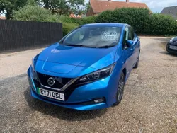 Blue Used 2021 Nissan Leaf N-Connecta Hatchback | £9,995 (Good price)
