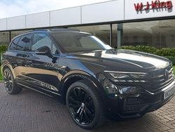 Deep black Used 2022 VW Touareg Black Edition SUV | £42,895 (A bit pricey)