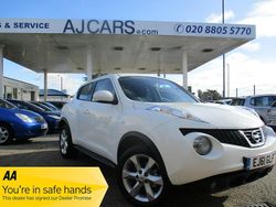 White Used 2011 Nissan Juke Acenta SUV | £3,750 (Fair price)