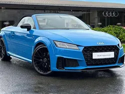 Blue Used 2020 Audi TT Roadster Black Edition Cabriolet | £23,450 (Fair price)