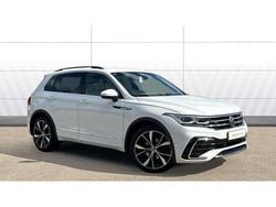 White Used 2021 VW Tiguan R-line SUV | £24,478 (Fair price)