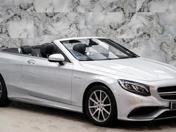 Silver Used 2016 Mercedes S63 AMG AMG Cabriolet | £45,989