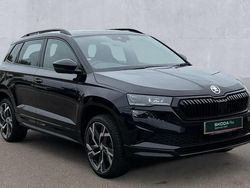 Black Used 2024 Skoda Karoq SportLine SUV | £24,610 (Fair price)