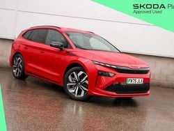 Red New 2025 Skoda Enyaq iV SportLine SUV | £39,990 (Expensive)