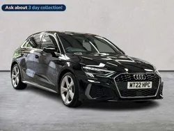 Black Used 2022 Audi A3 S-Line Hatchback | £23,230 (Fair price)