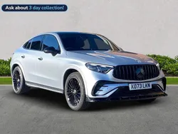 Silver Used 2024 Mercedes GLC300 AMG line | £53,746