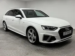 White Used 2022 Audi A4 S-Line Estate | £18,995 (Good price)