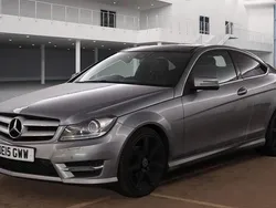 Silver Used 2015 Mercedes C250 Sport Edition Coupe | £7,990 (Super price)
