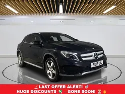 Black Used 2015 Mercedes GLA220 AMG line SUV | £11,999 (Good price)