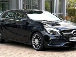Black Used 2016 Mercedes A200 AMG Line Premium Hatchback | £10,190 (Fair price)