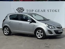 Silver Used 2013 Vauxhall Corsa Hatchback | £4,295 (Fair price)