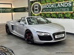 Silver Used 2015 Audi R8 Spyder Advanced Cabriolet | £53,985 (Super price)