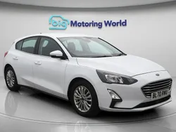 White Used 2020 Ford Focus Titanium Hatchback | £11,400 (Fair price)