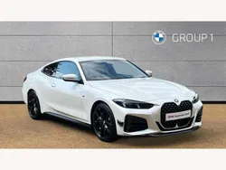 White New 2025 BMW 420 M Sport Coupe | £42,995