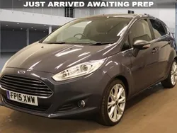 Grey Used 2015 Ford Fiesta Titanium Hatchback | £7,990 (Fair price)