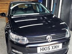 Black Used 2015 VW Polo SE Hatchback | £5,795 (Fair price)