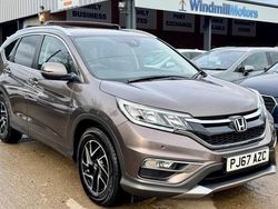 Brown Used 2017 Honda CR-V SE Plus SUV | £9,450 (Fair price)