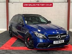 Blue Used 2018 Mercedes C63 AMG Premium Estate | £33,495 (A bit pricey)