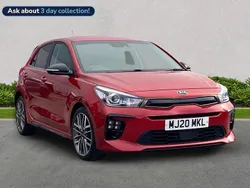 Red Used 2020 Kia Rio GT-Line Hatchback | £12,732 (Fair price)