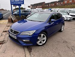 Blue Used 2018 Seat Leon FR Hatchback | £10,695 (Fair price)