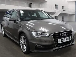 Grey Used 2015 Audi A3 Sportback S-Line Hatchback | £10,495 (Fair price)