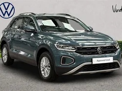 Blue Used 2024 VW T-Roc Life SUV | £23,900 (Fair price)