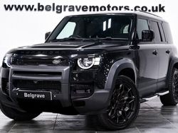 Black Used 2022 Land Rover Defender S SUV | £57,950 (A bit pricey)