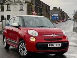 White/red Used 2014 Fiat 500L Pop Star MPV | £2,789 (Fair price)