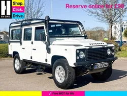 White Used 2010 Land Rover Defender SUV | £21,800