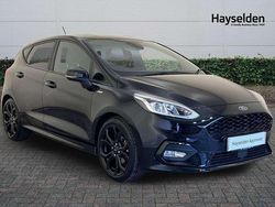 Black Used 2018 Ford Fiesta ST-Line Hatchback | £10,194 (Fair price)