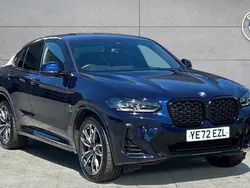 Blue Used 2022 BMW X4 M Sport SUV | £39,490 (A bit pricey)
