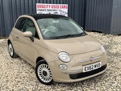 Brown Used 2012 Fiat 500 Lounge Hatchback | £2,390 (A bit pricey)