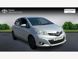 Silver Used 2012 Toyota Yaris Edition Hatchback | £5,000